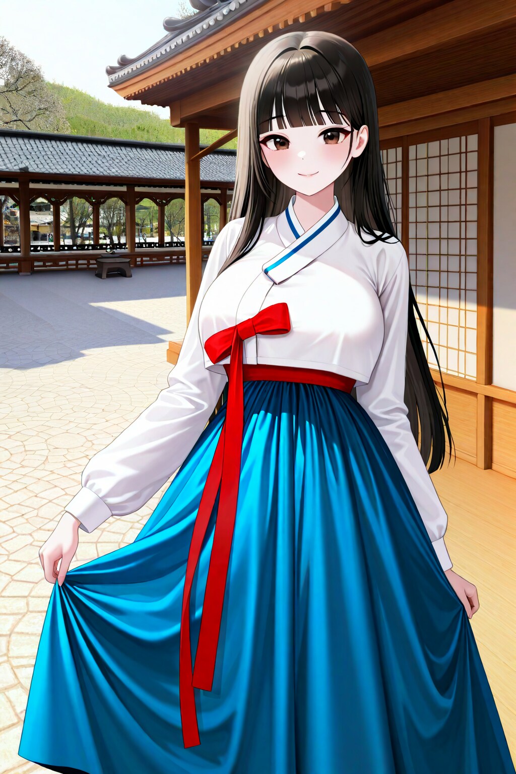 韓服サキちゃん