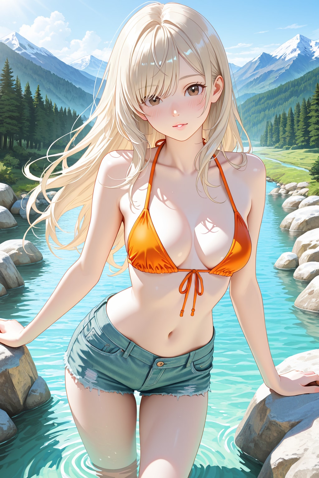避暑地にて