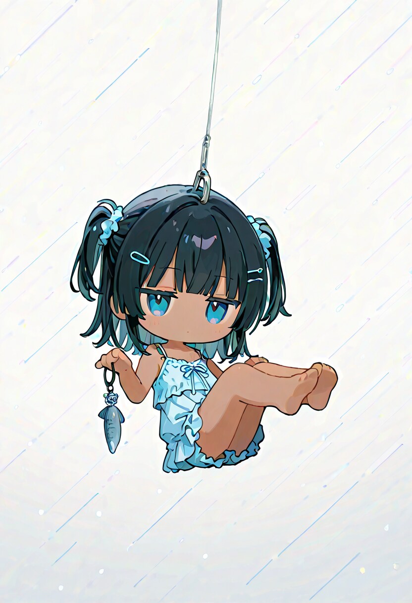 褐色ジト目ちゃん キーホルダー | の人気AIイラスト・グラビア