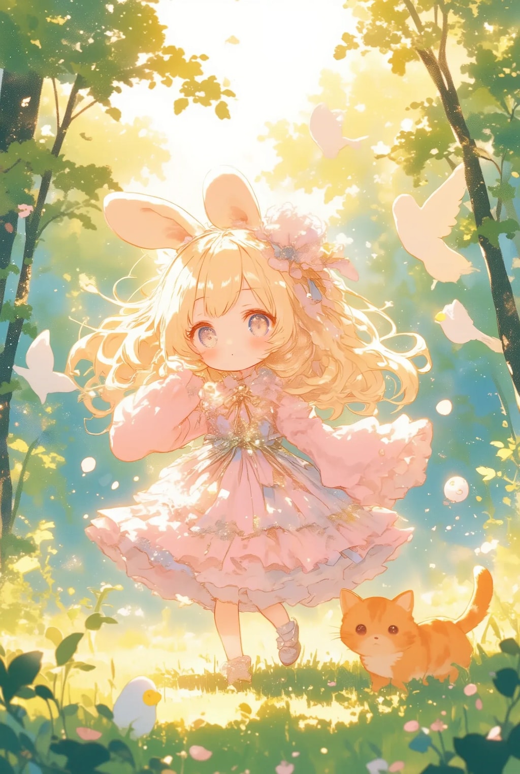 フリフリうさぎちゃん