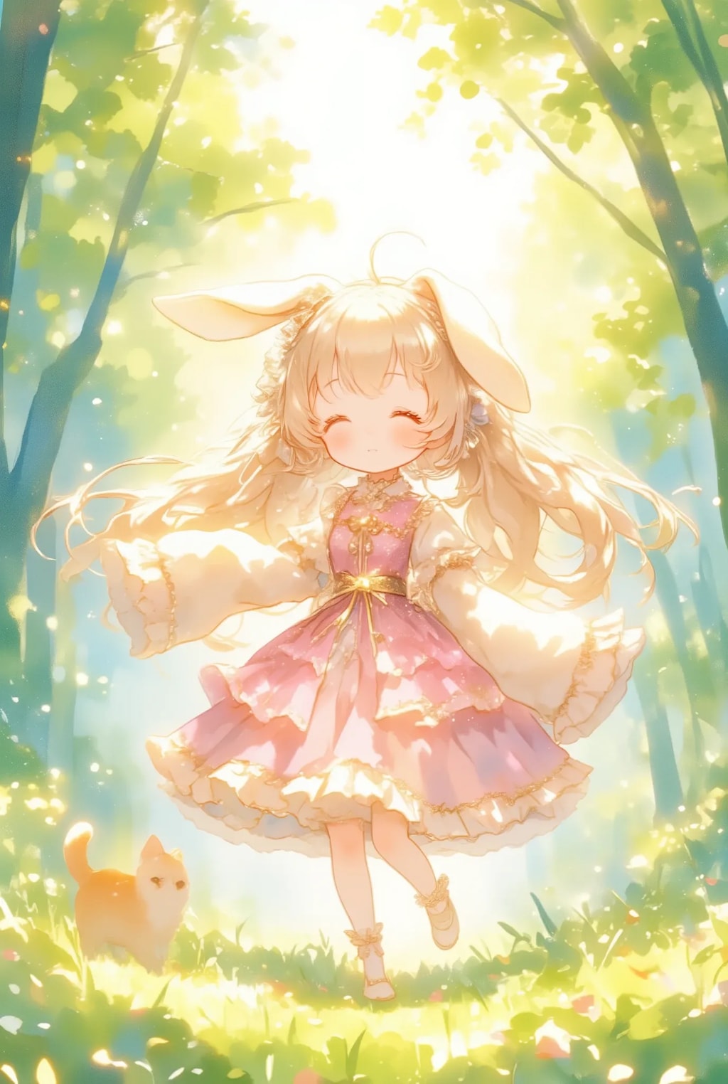 フリフリうさぎちゃん