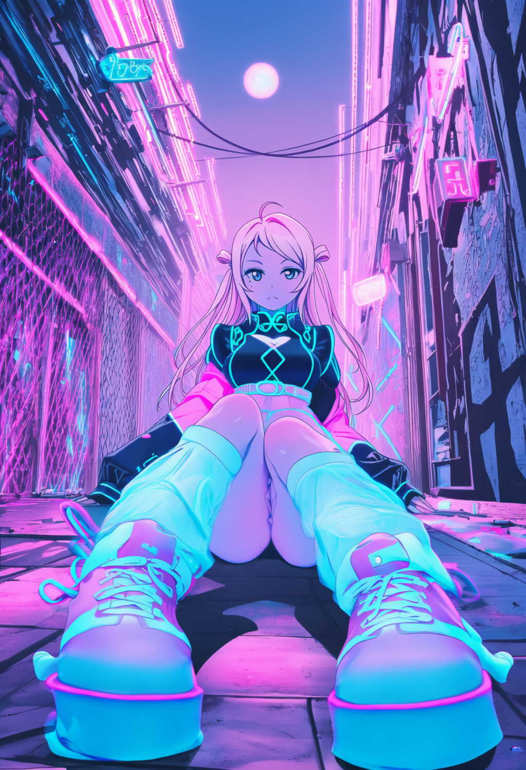 サイバーパンク虹ヶ咲