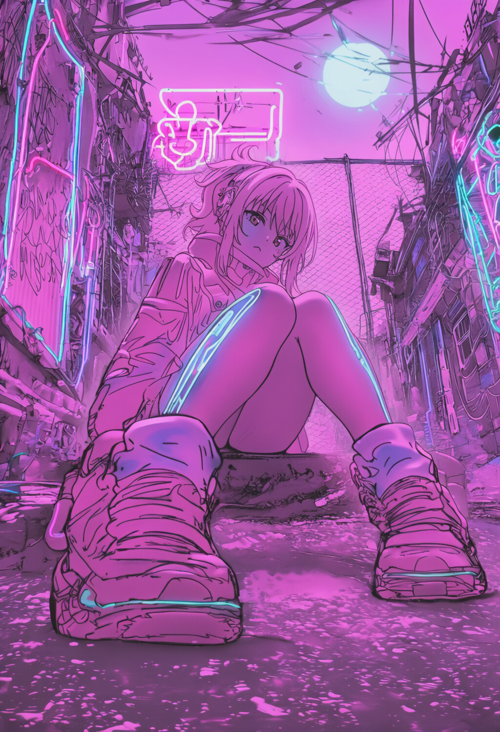 サイバーパンク虹ヶ咲