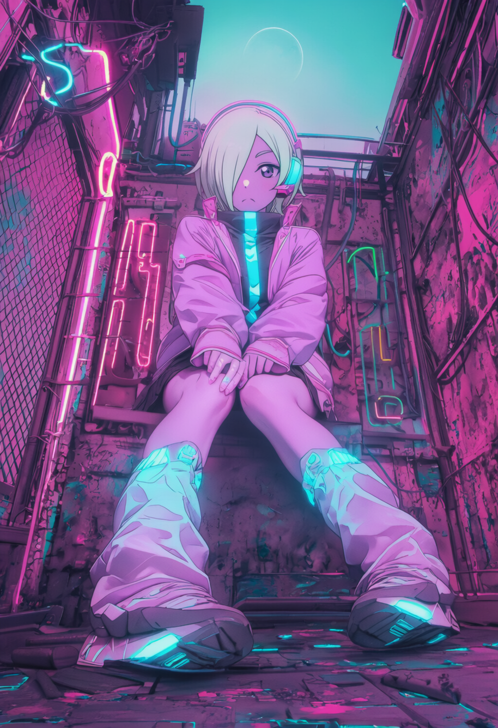 サイバーパンク虹ヶ咲