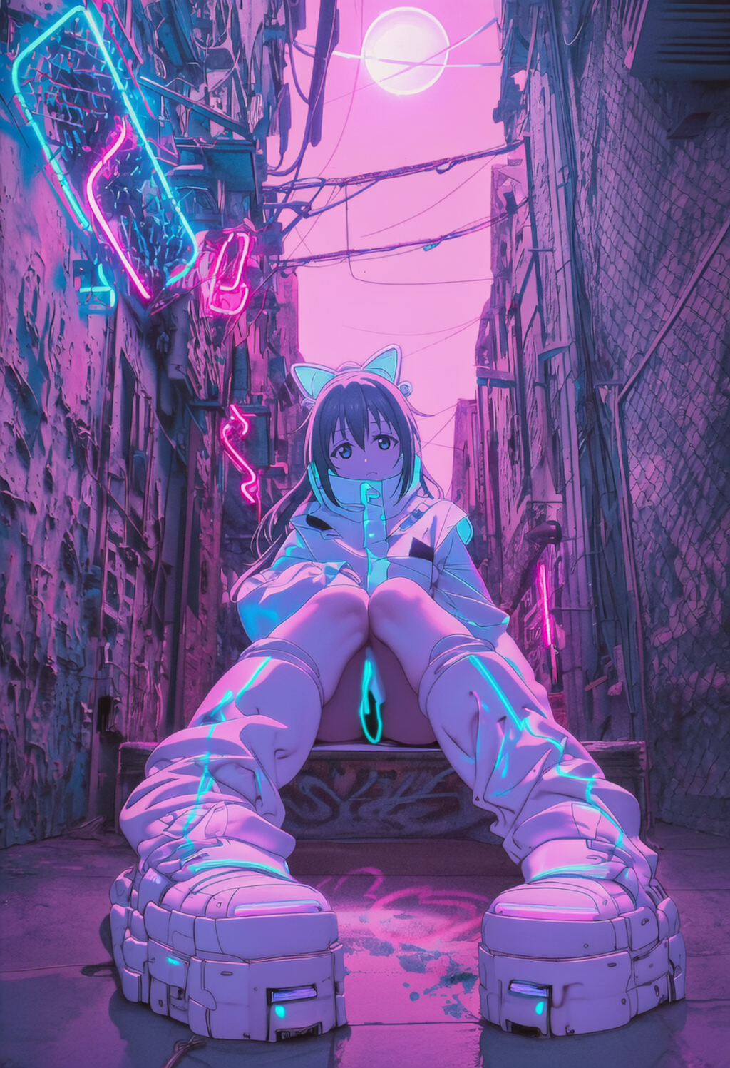 サイバーパンク虹ヶ咲