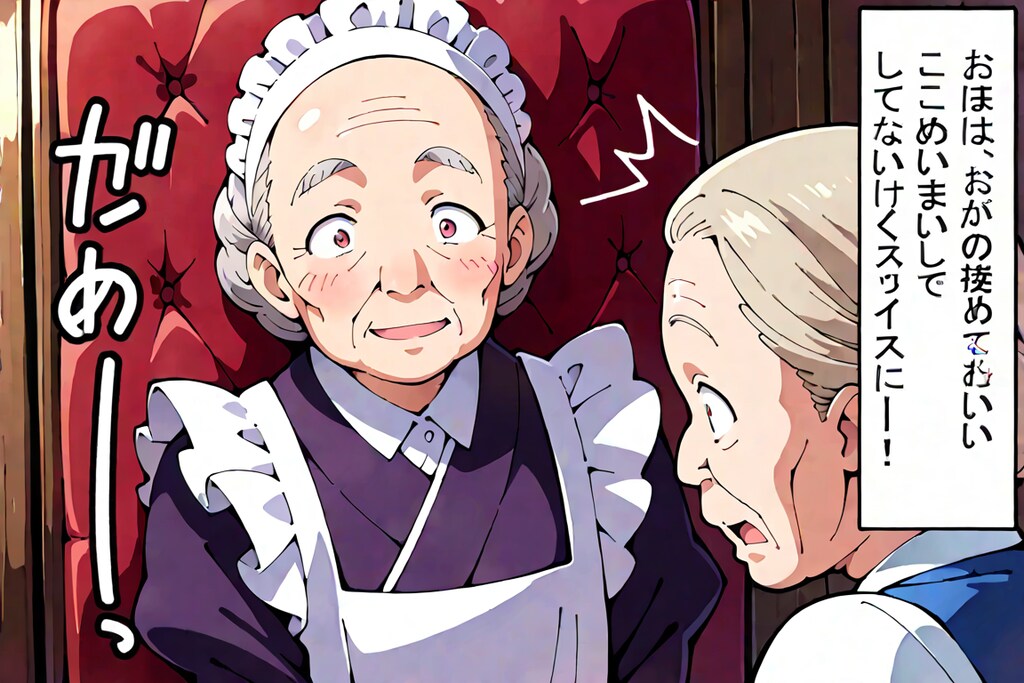 お婆さんメイド2025④