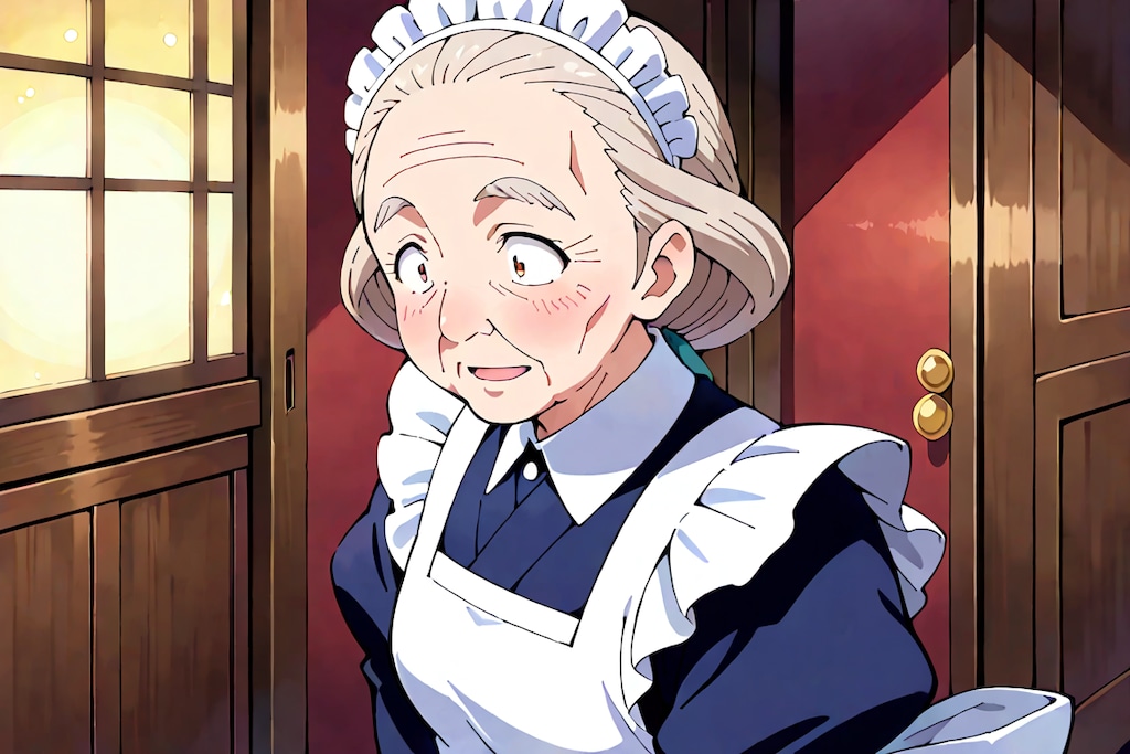 お婆さんメイド2025④