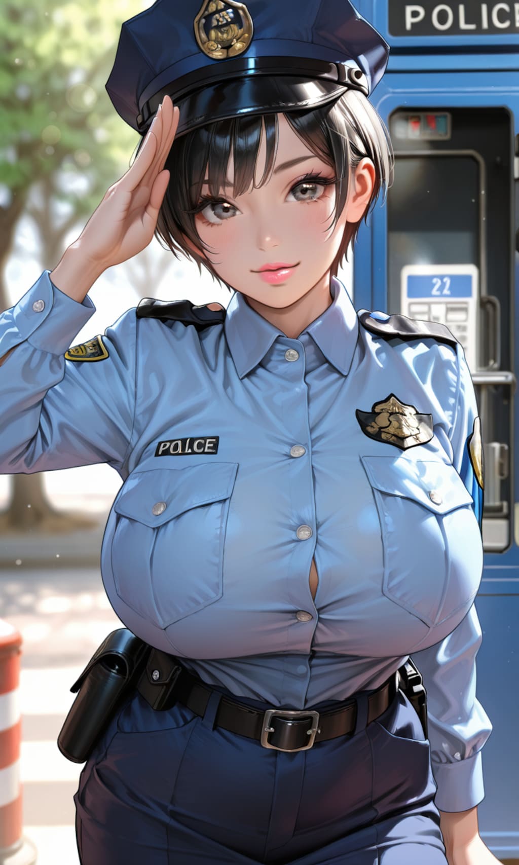 女性警察官