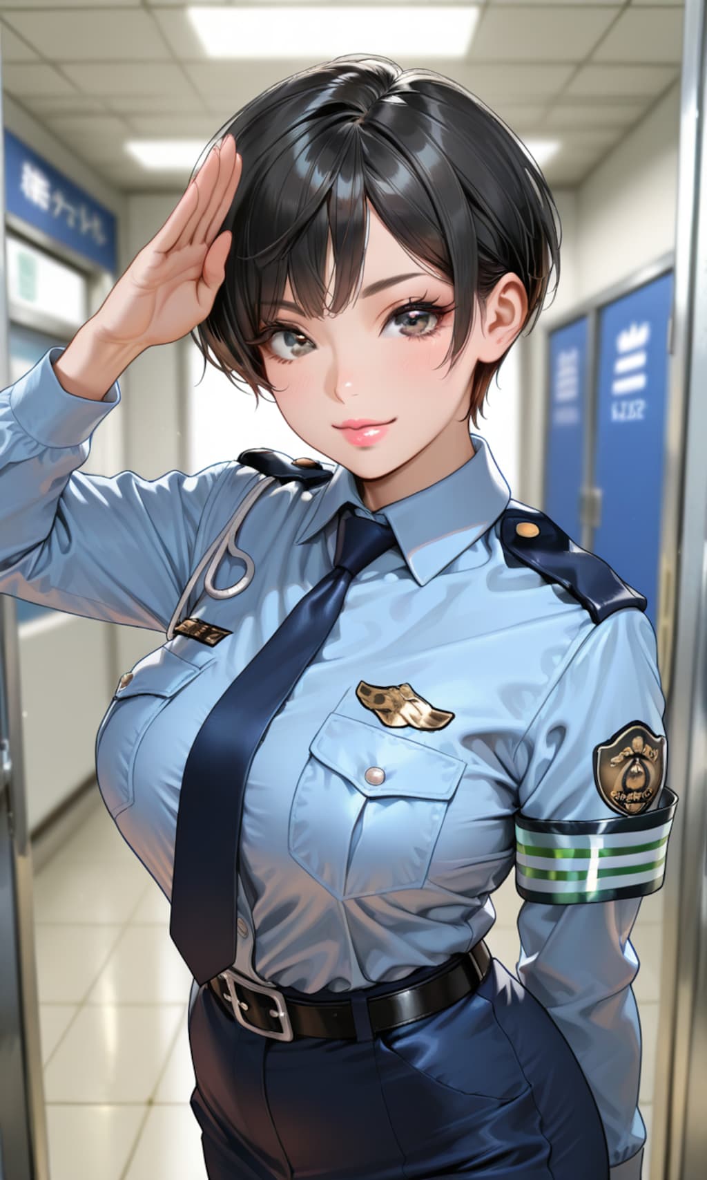 女性警察官