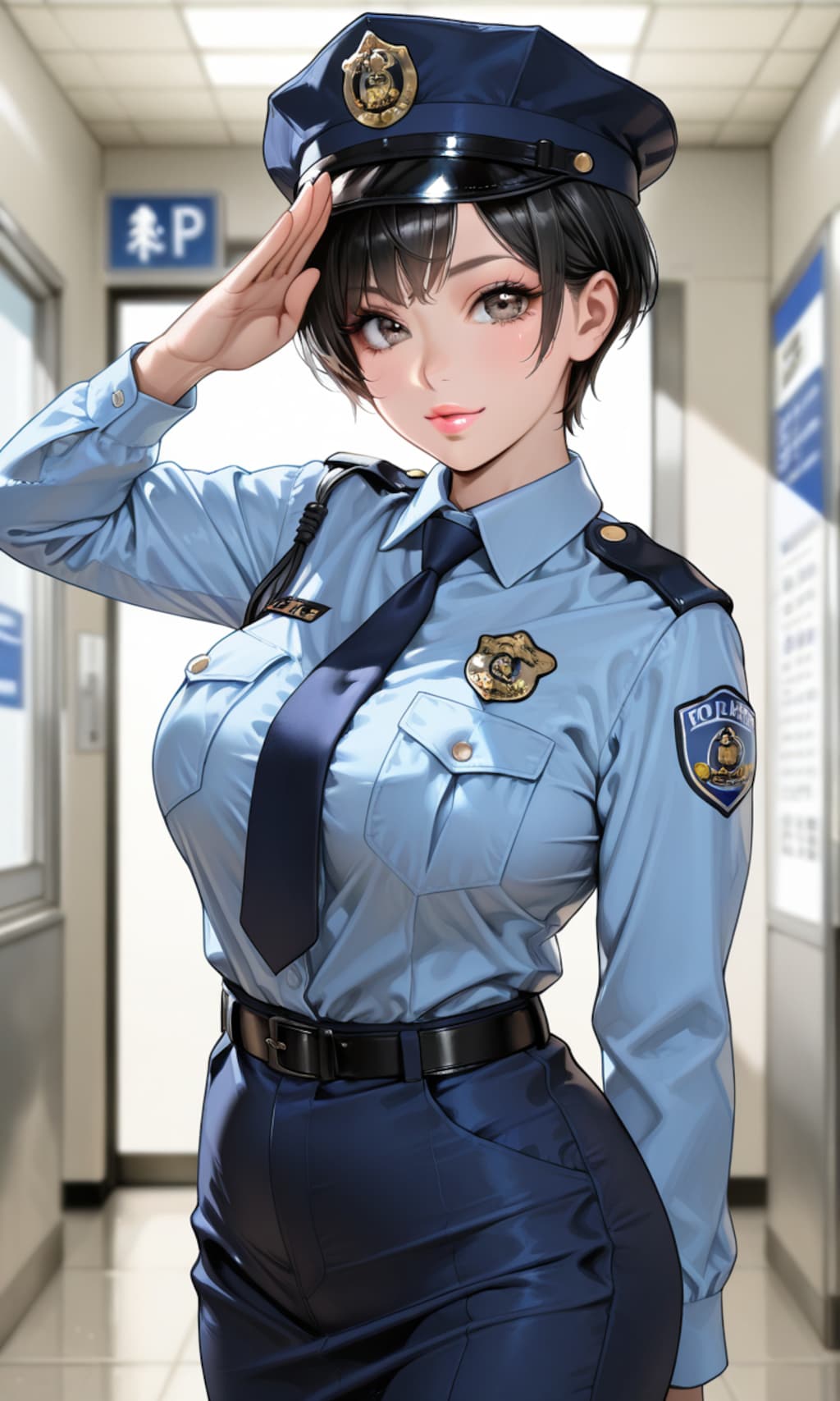 女性警察官