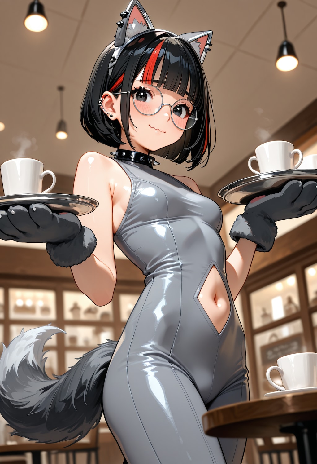 ワーウルフデーの内気ボブちゃん。