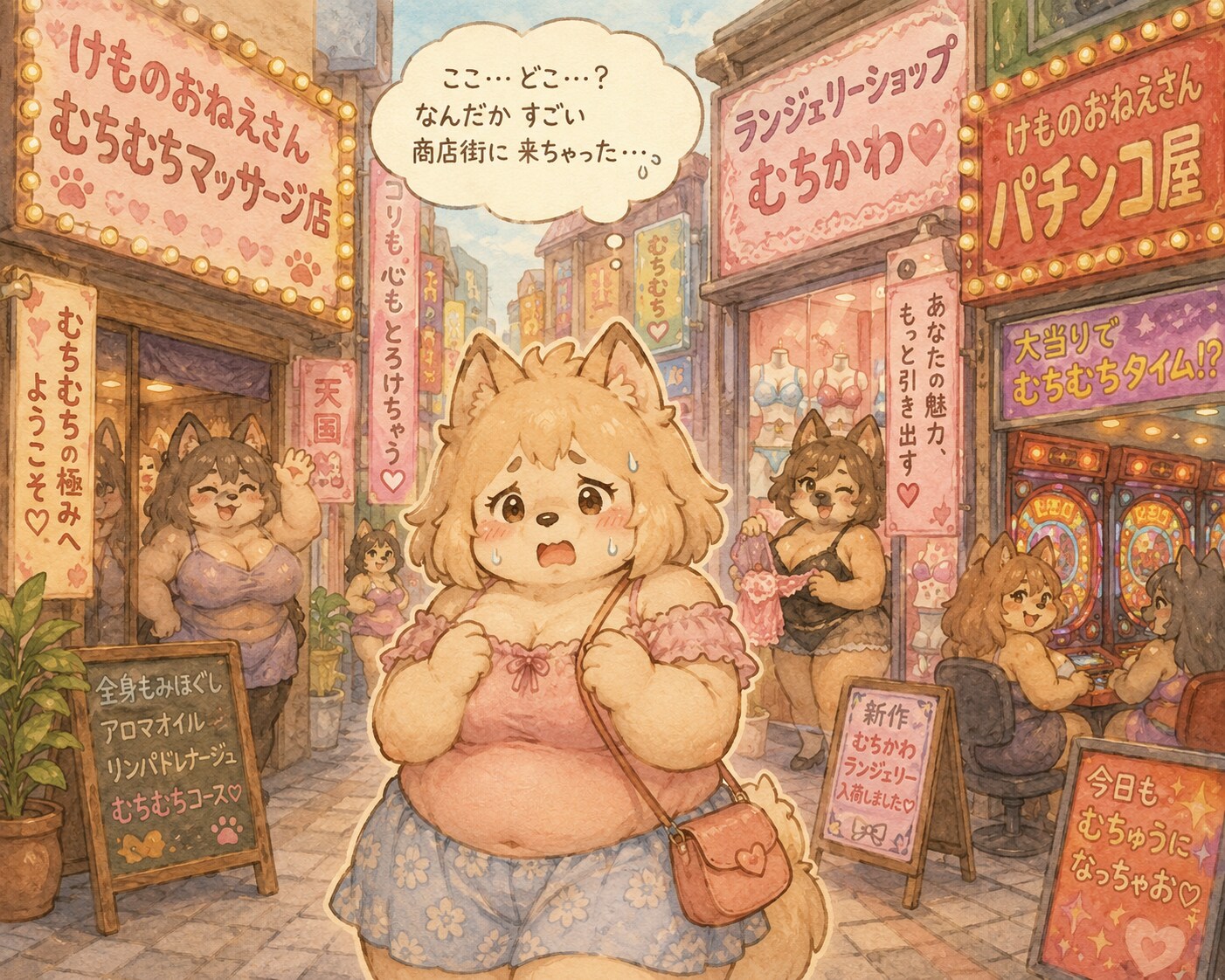 けもの界のディープエリアに来てしまったけものおねえさん