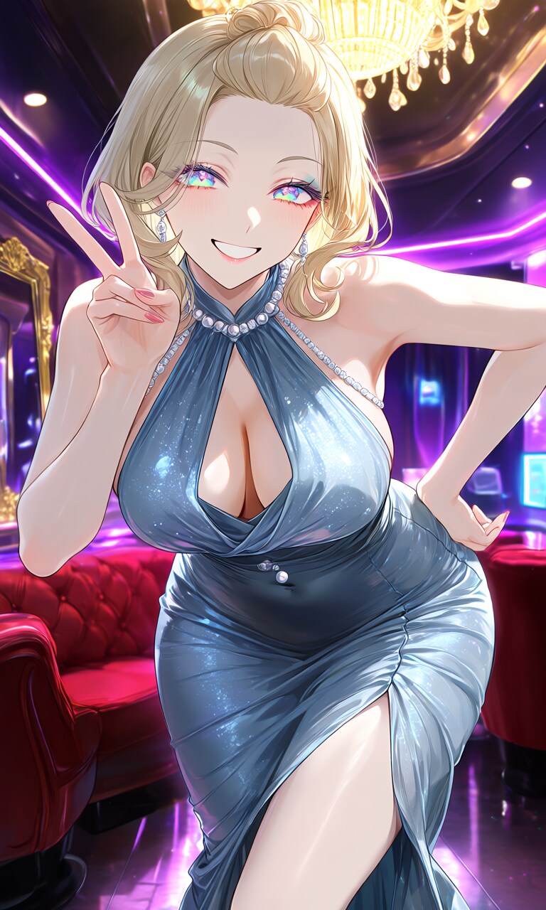 【うちの子ママ】うちの町、美熟女キャバクラOL開店④