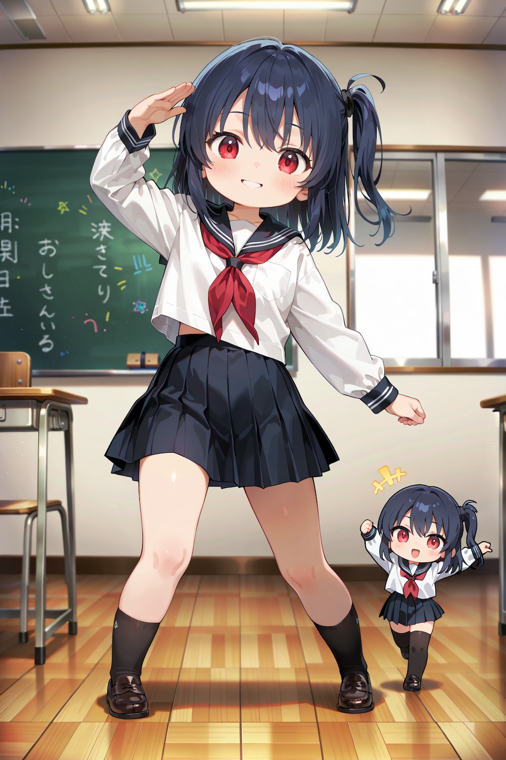 制服ちびキャラデイズ Z105