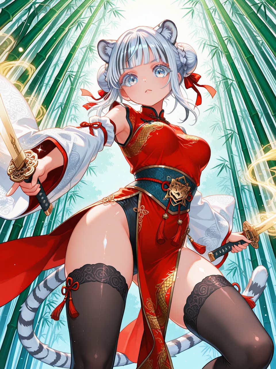 チャイナ服の虎耳さん２