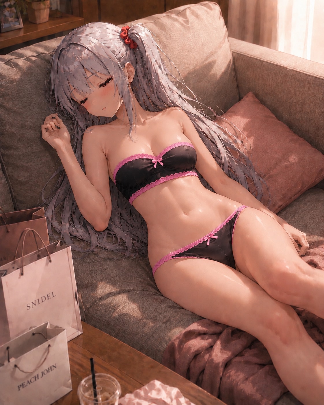 お疲れの志保ちゃん