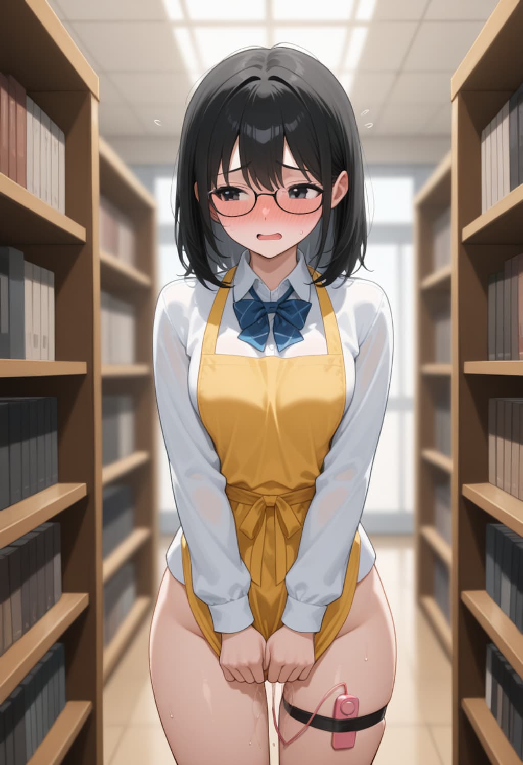 下半身羞恥図書委員