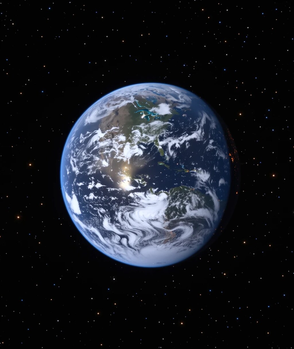 The edge of the galaxy, the beginning of dawn.