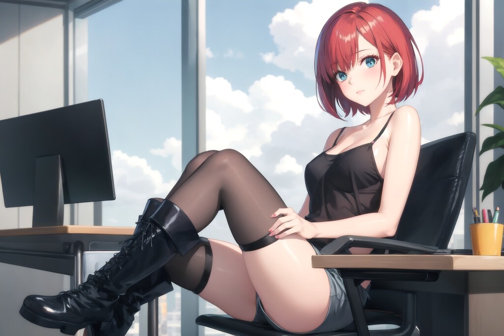 パンクロック風より、こっちの絵風のが良いかも♪