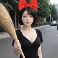 キキ風な女性① 2枚目