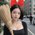 キキ風な女性① 5枚目
