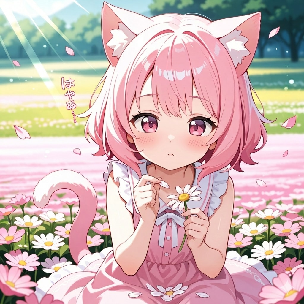 はにゃうらにゃい♡（花占い） | の人気AIイラスト・グラビア