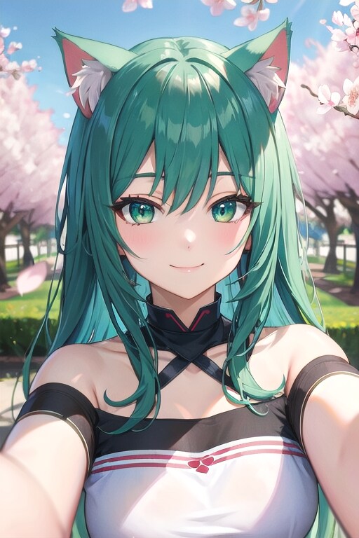 私とお花見してください💕