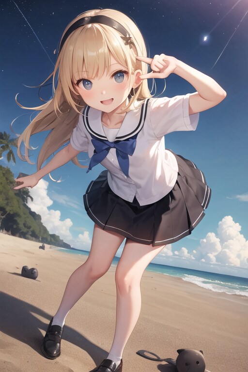 金髪少女