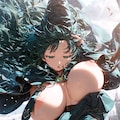 乳カーテン萌え袖魔法使いと突風 7枚目
