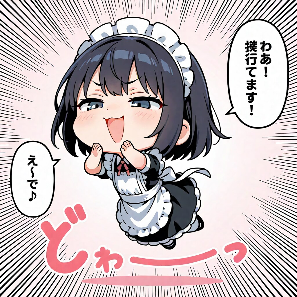 ジャンピングメイドさん