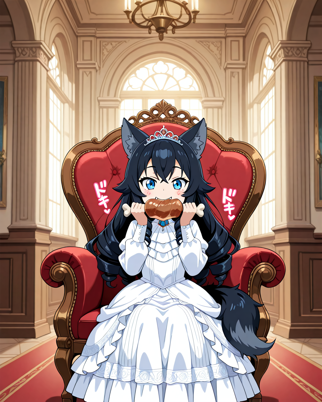 ナルヨ姫様のお食事