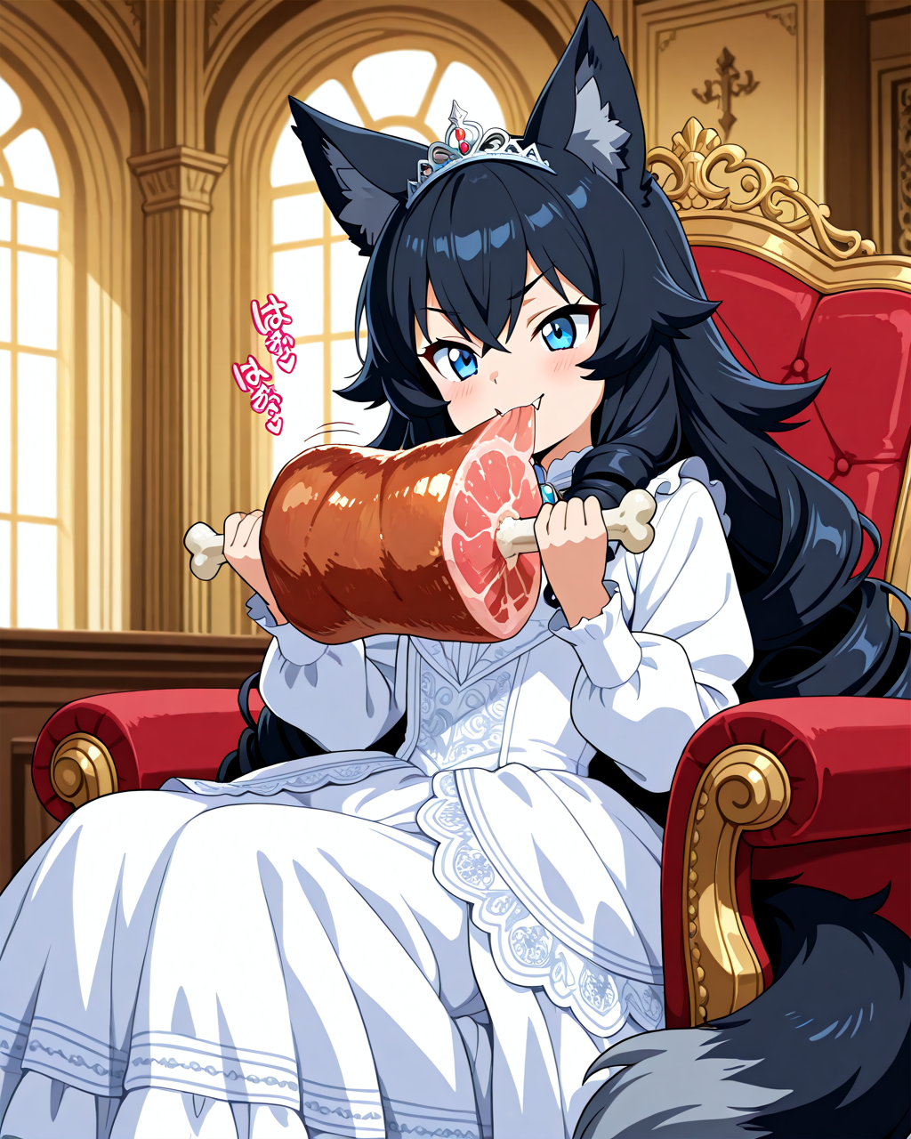 ナルヨ姫様のお食事