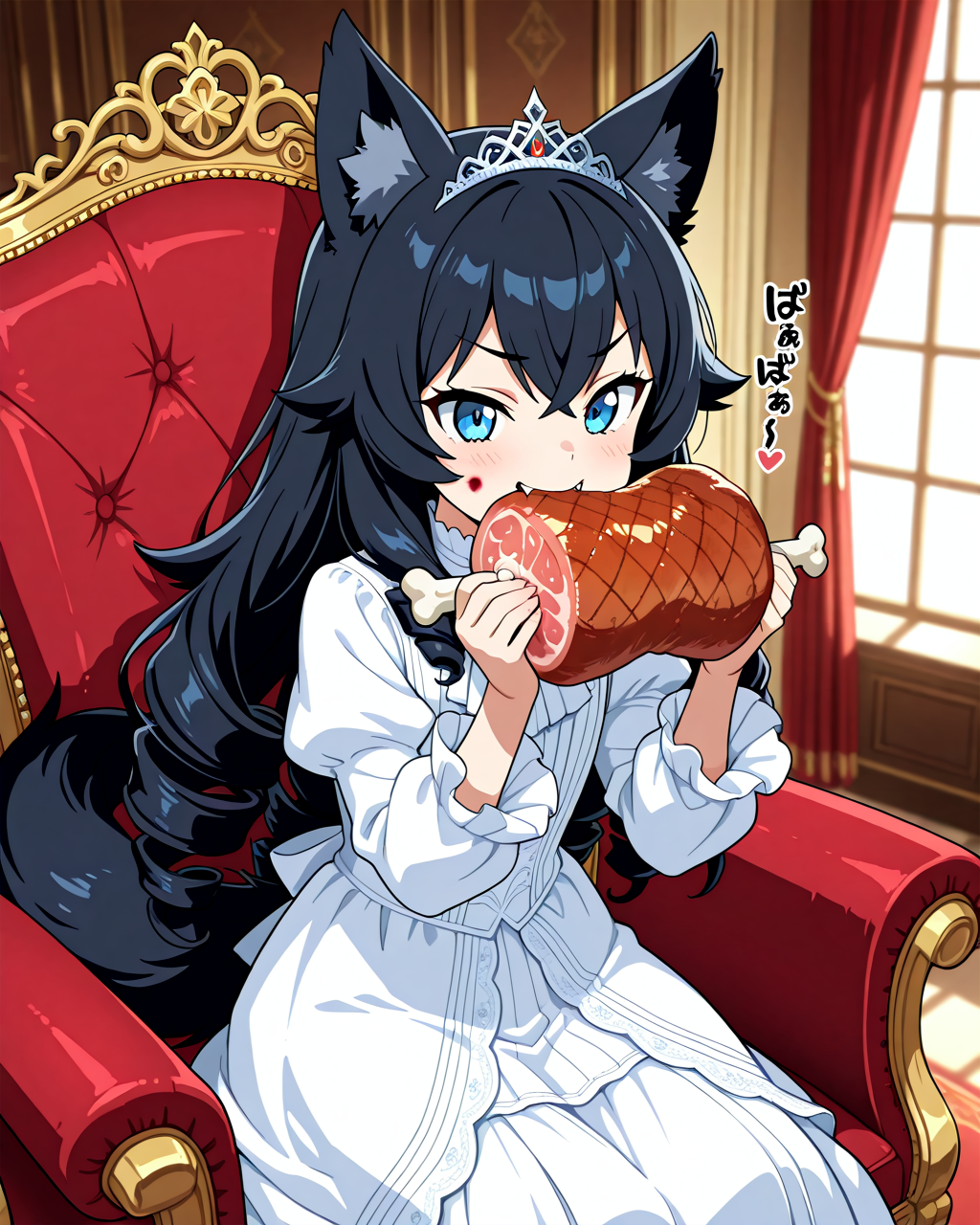 ナルヨ姫様のお食事