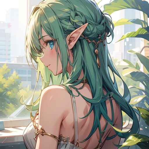 cute elf girl