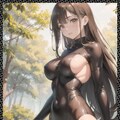 巨乳レオタード　 big breast leotard 2枚目