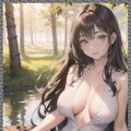 巨乳レオタード　 big breast leotard 3枚目