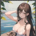 巨乳レオタード　 big breast leotard 5枚目