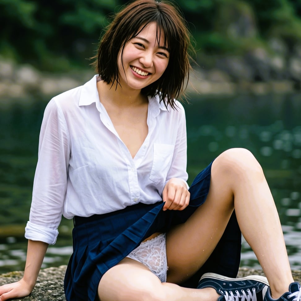 転んじゃった！
