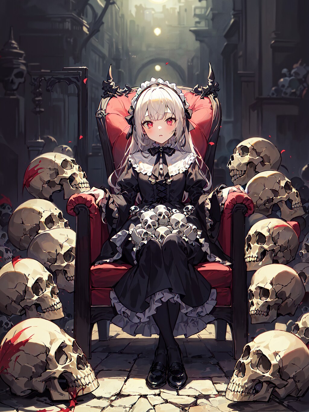 骸骨とゴシック・ロリータ
