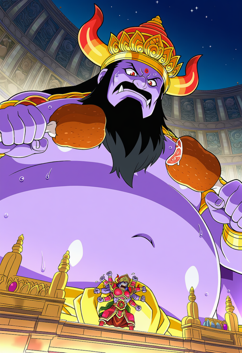 ラーヴァナとクンバカルナ