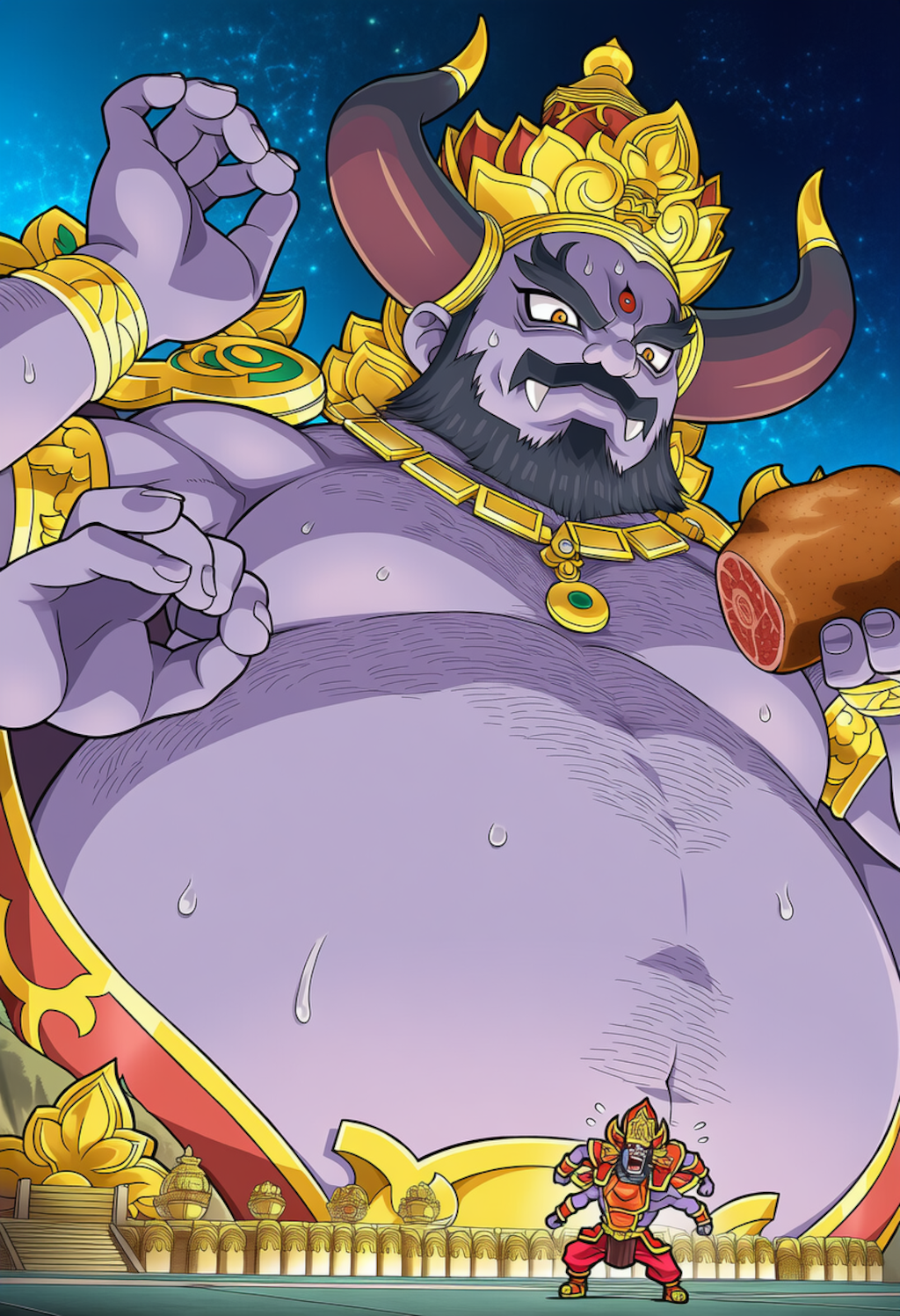 ラーヴァナとクンバカルナ