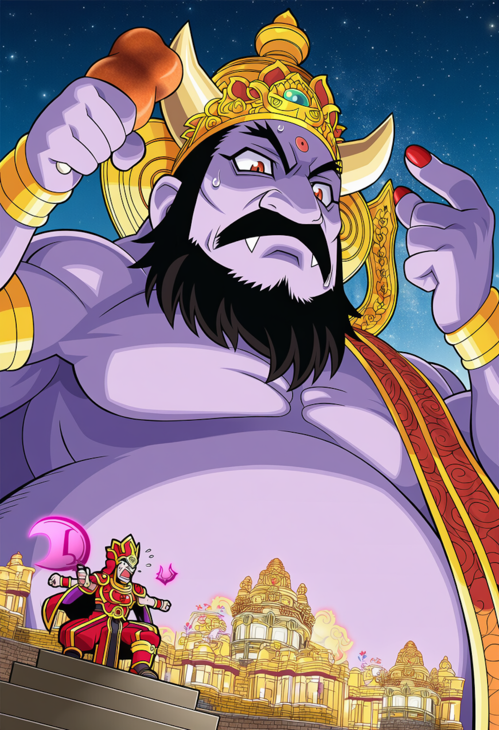 ラーヴァナとクンバカルナ