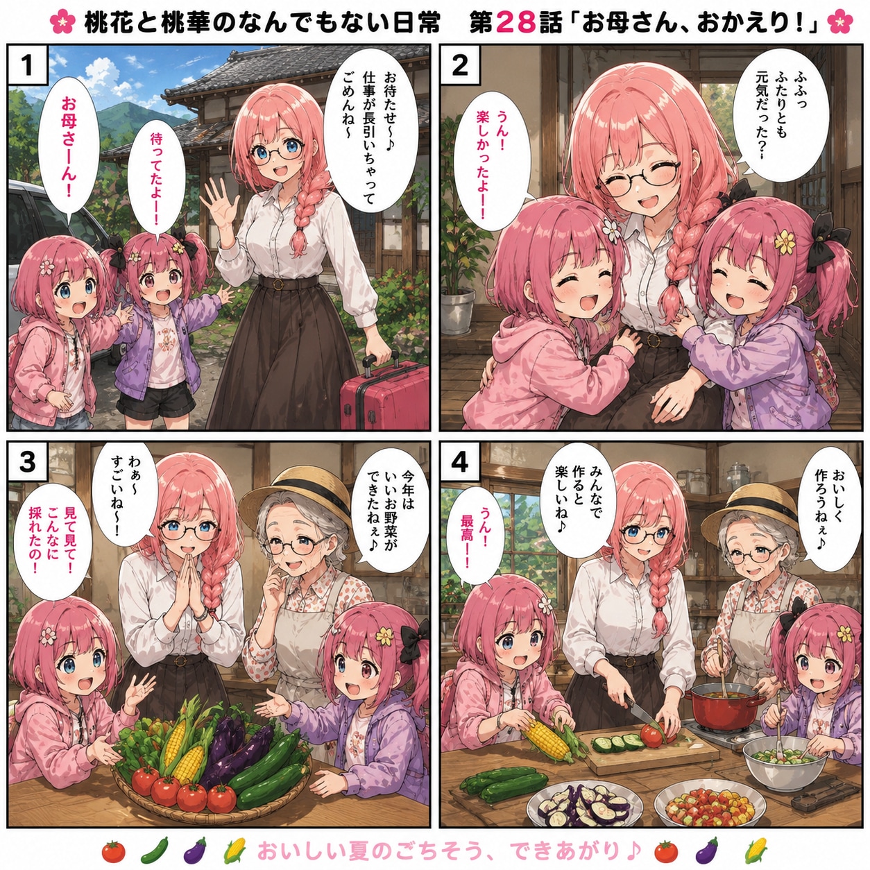 桃花と桃華のなんでもない日常㉘