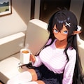 のんびりするダークエルフさん 2枚目