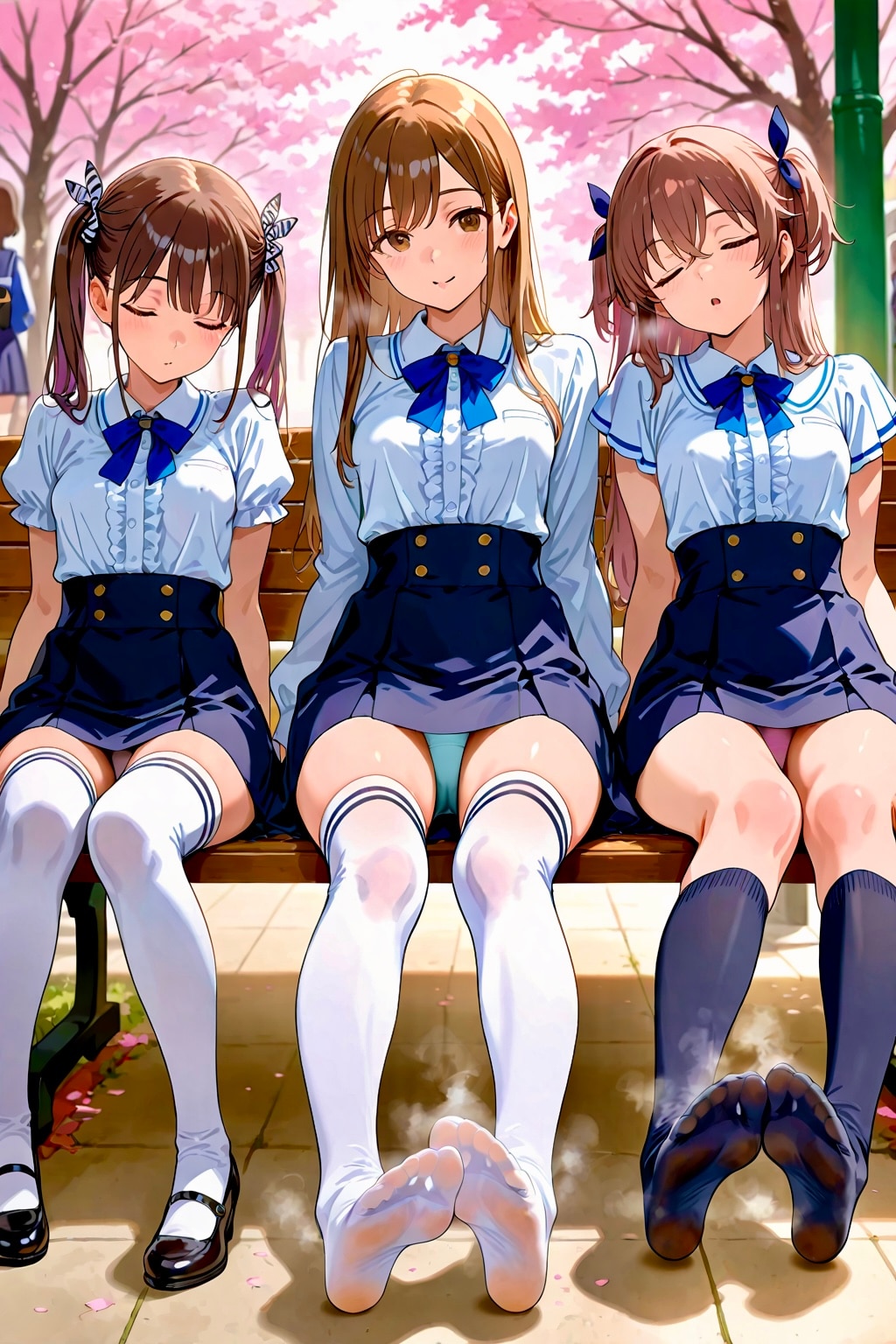けっこう蒸れちゃった