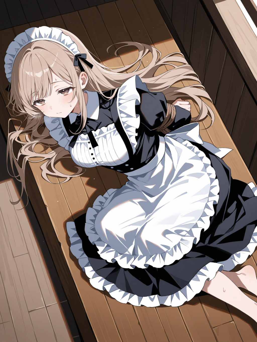 干し上がった マァ、メイド