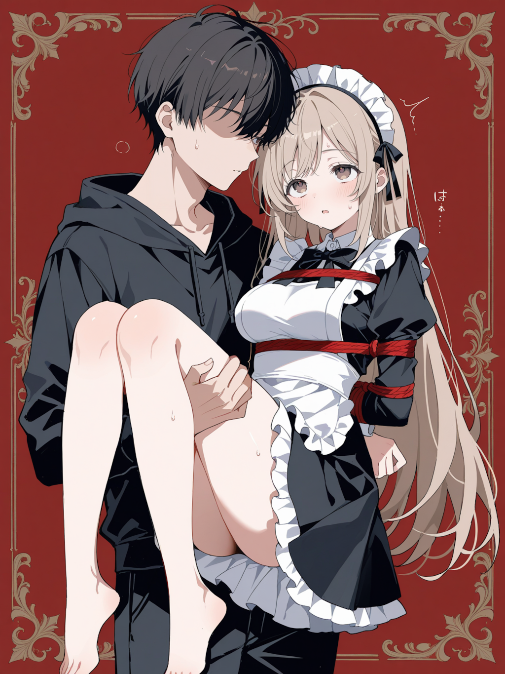 干し上がった マァ、メイド