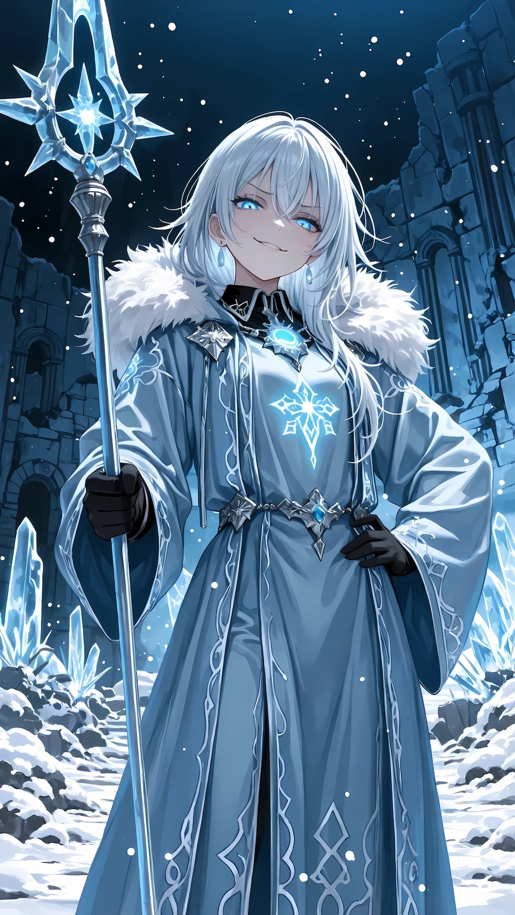 小生意気な氷魔術師