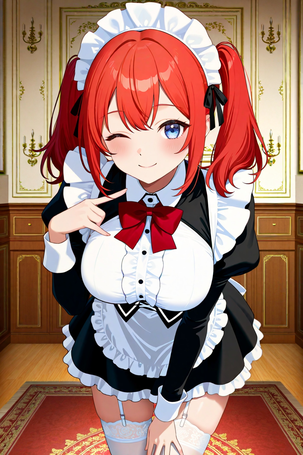 メイドの斉田実亜ちゃん