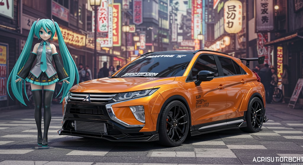 初音ミクとエクリプスクロス